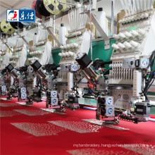 12 head 4 sequins industrial embroidery machine in bangladesh